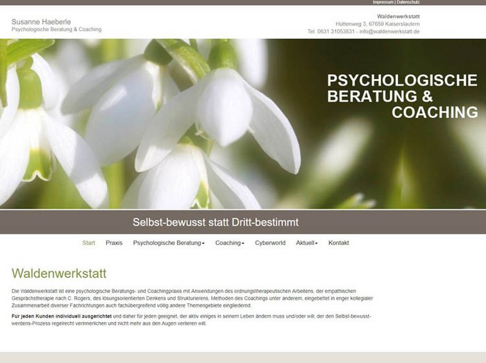 Webdesign Coaching, Webseiten Coaching