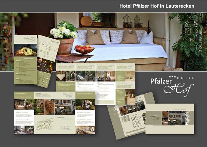 Flyer, Visitenkarte, Gutschein, Hotel, Gastronomie