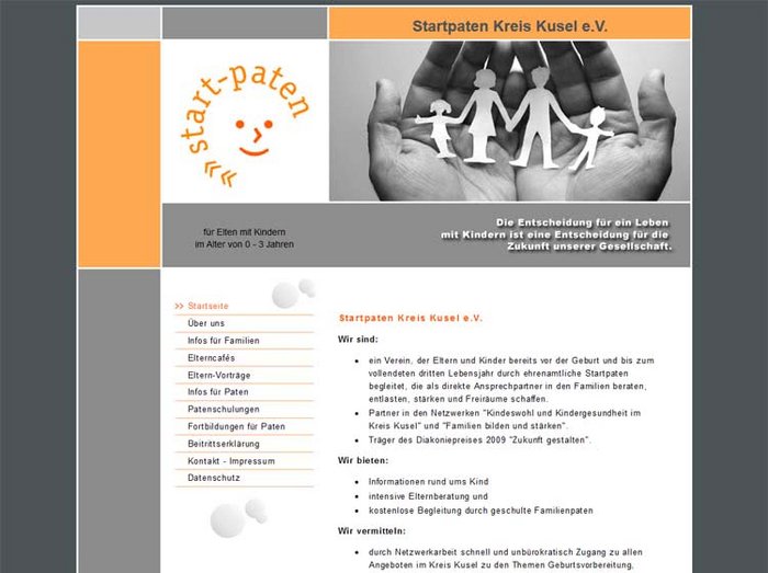 Webdesign Vereine, Webseiten Vereine