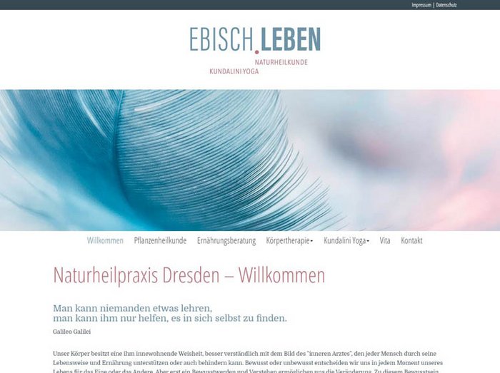 Webdesign Naturheilpraxis