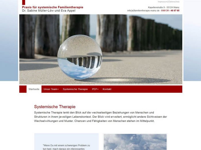 Webdesign für systemische Beratung, Webseiten für Coaching