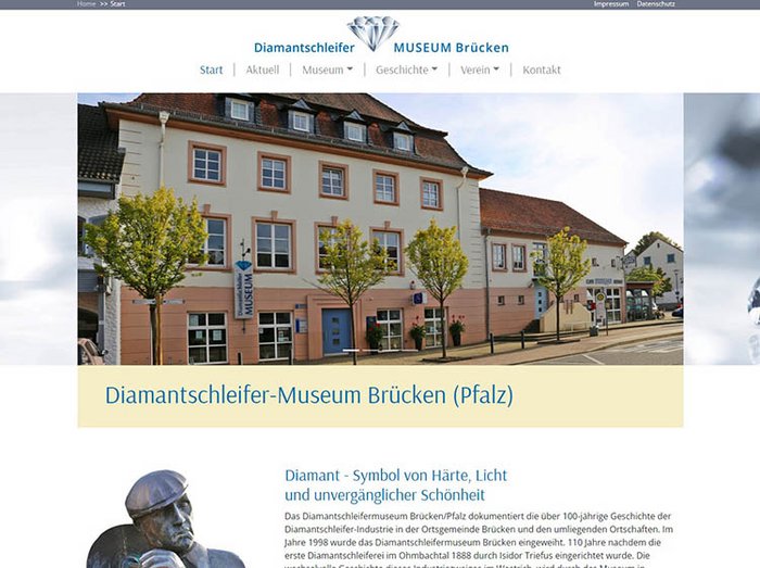 Webseiten für Museen